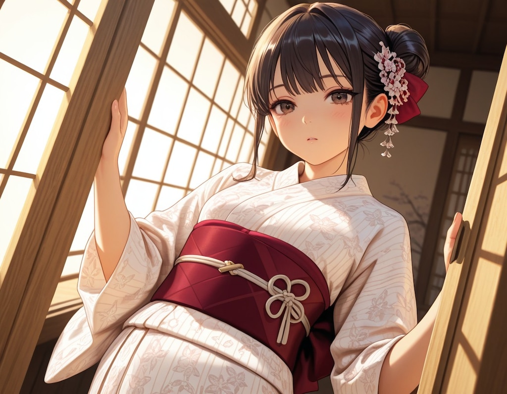 着物じゃなくて浴衣