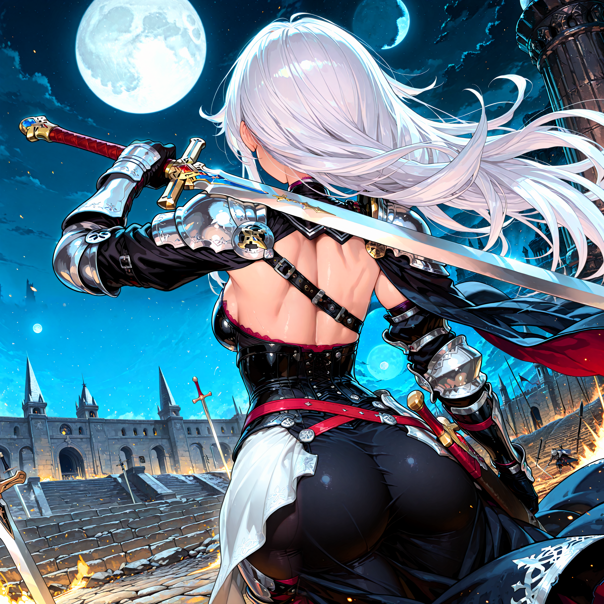 くっころ前夜 | の人気AIイラスト・グラビア