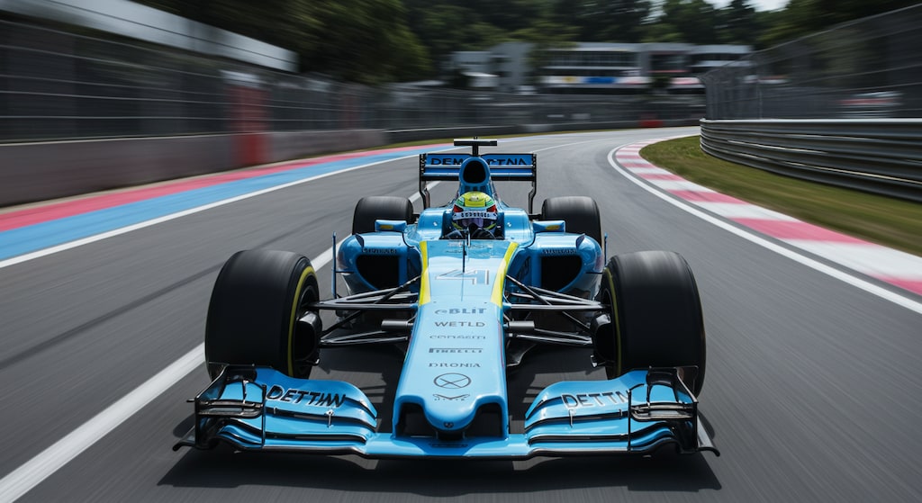 F1の運転席から・・・