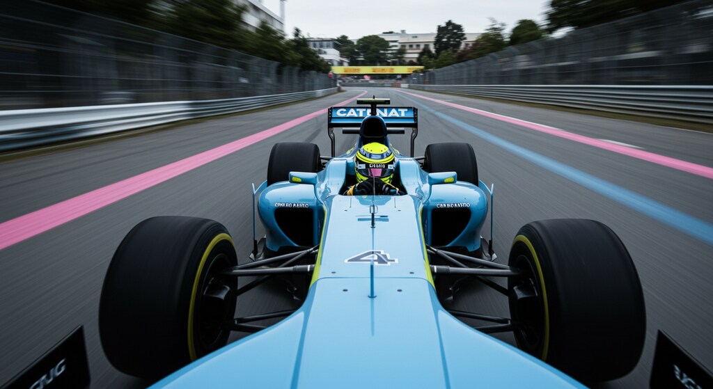 F1の運転席から・・・