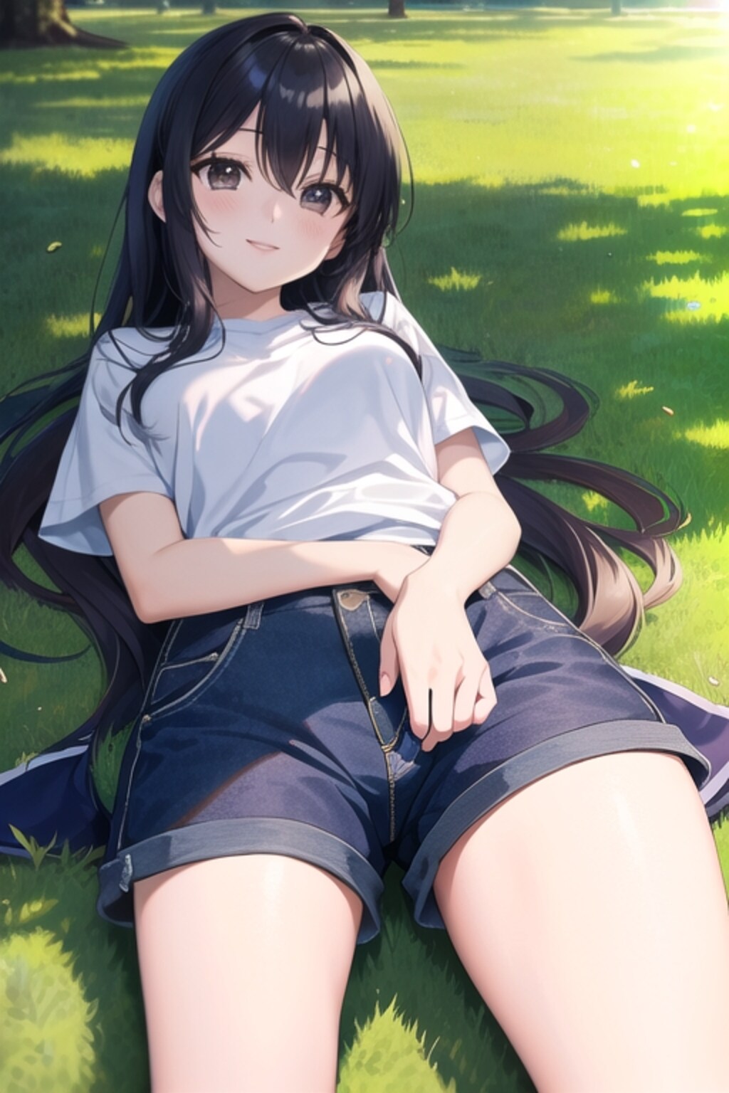 公園黒髪娘ほか（平凡画）