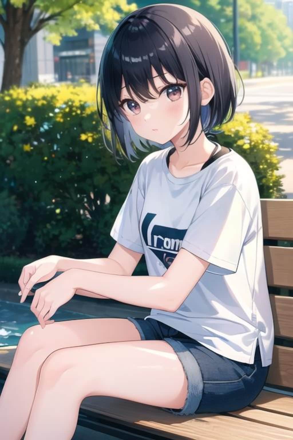 公園黒髪娘ほか（平凡画）