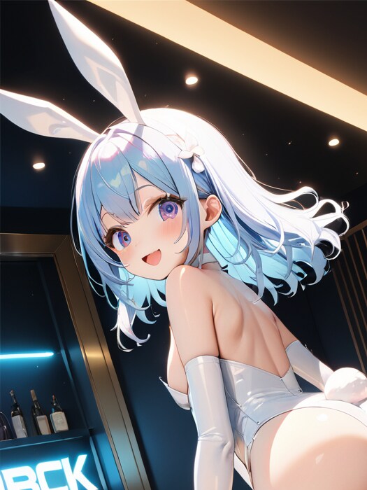 EMERALDの青髪