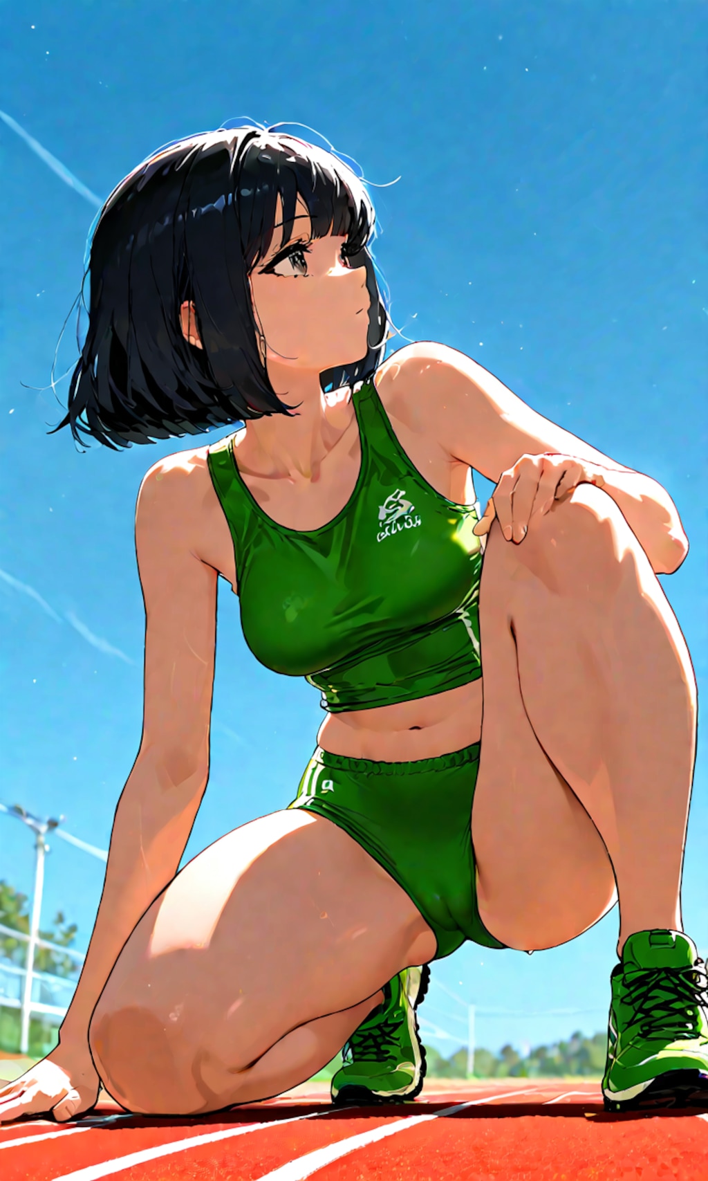 陸上部女子　⑱
