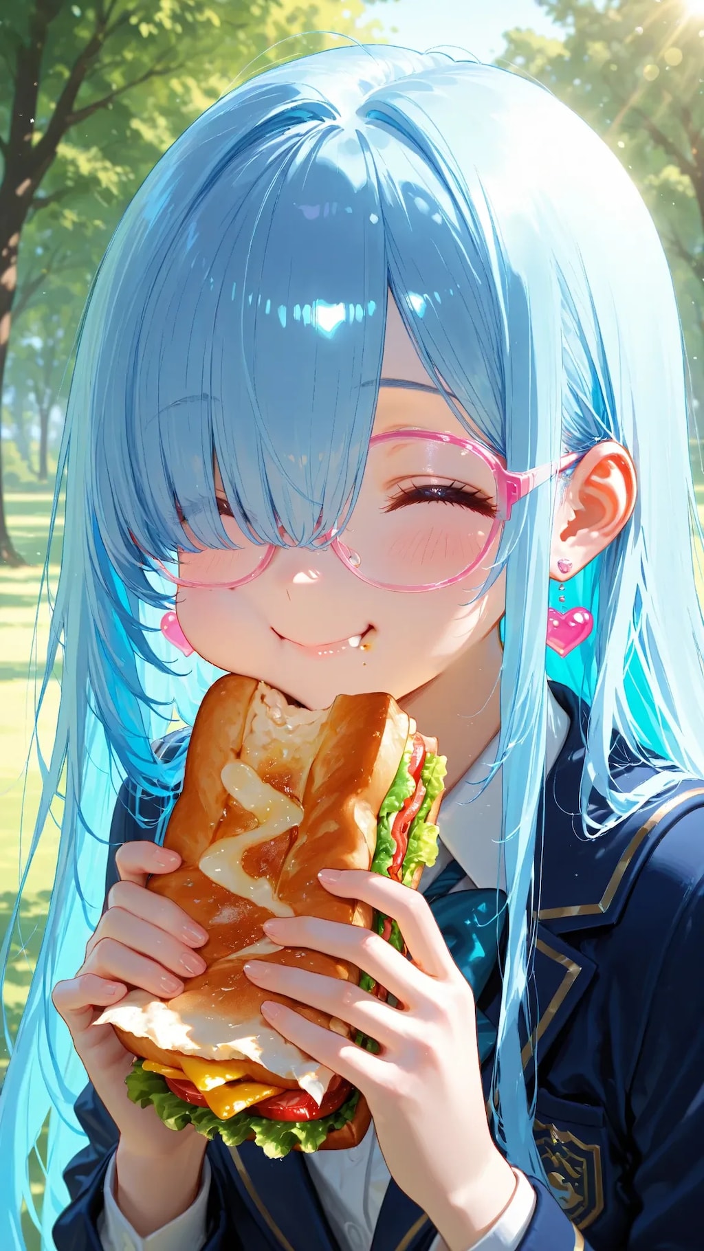 ただ食べるだけのミハル