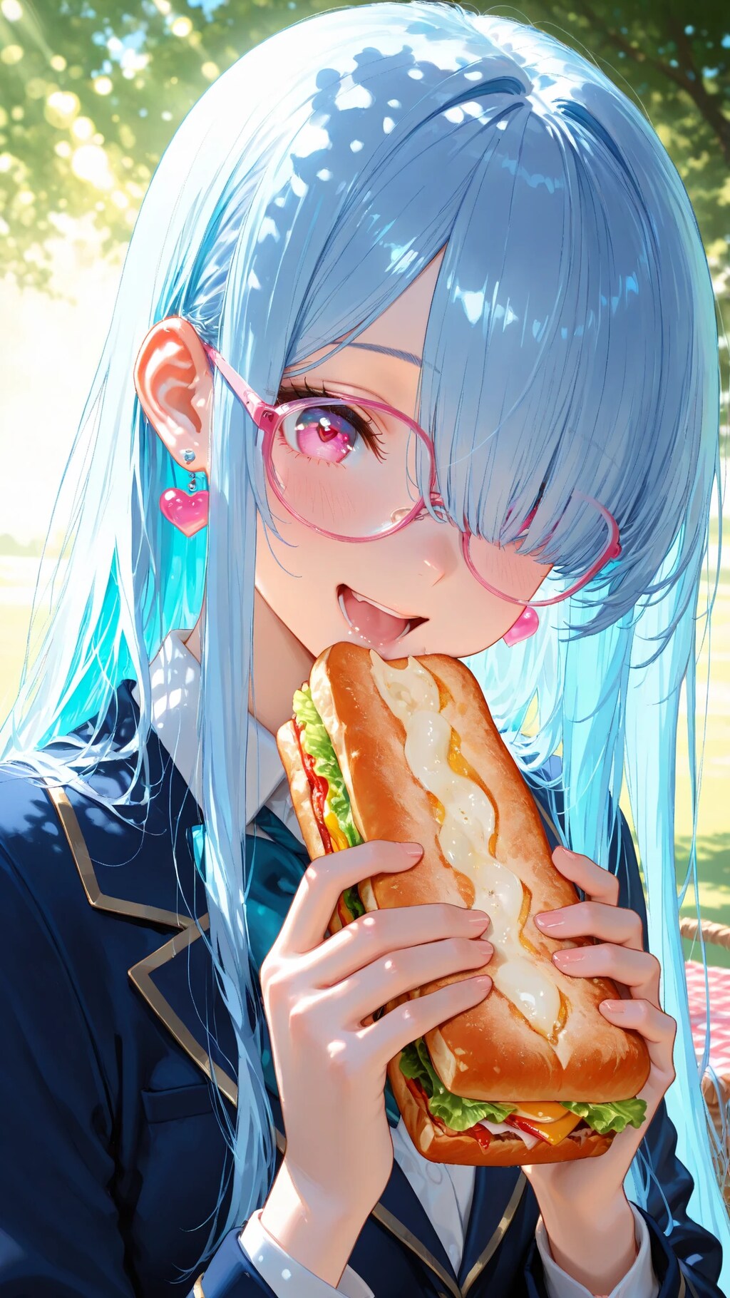 ただ食べるだけのミハル