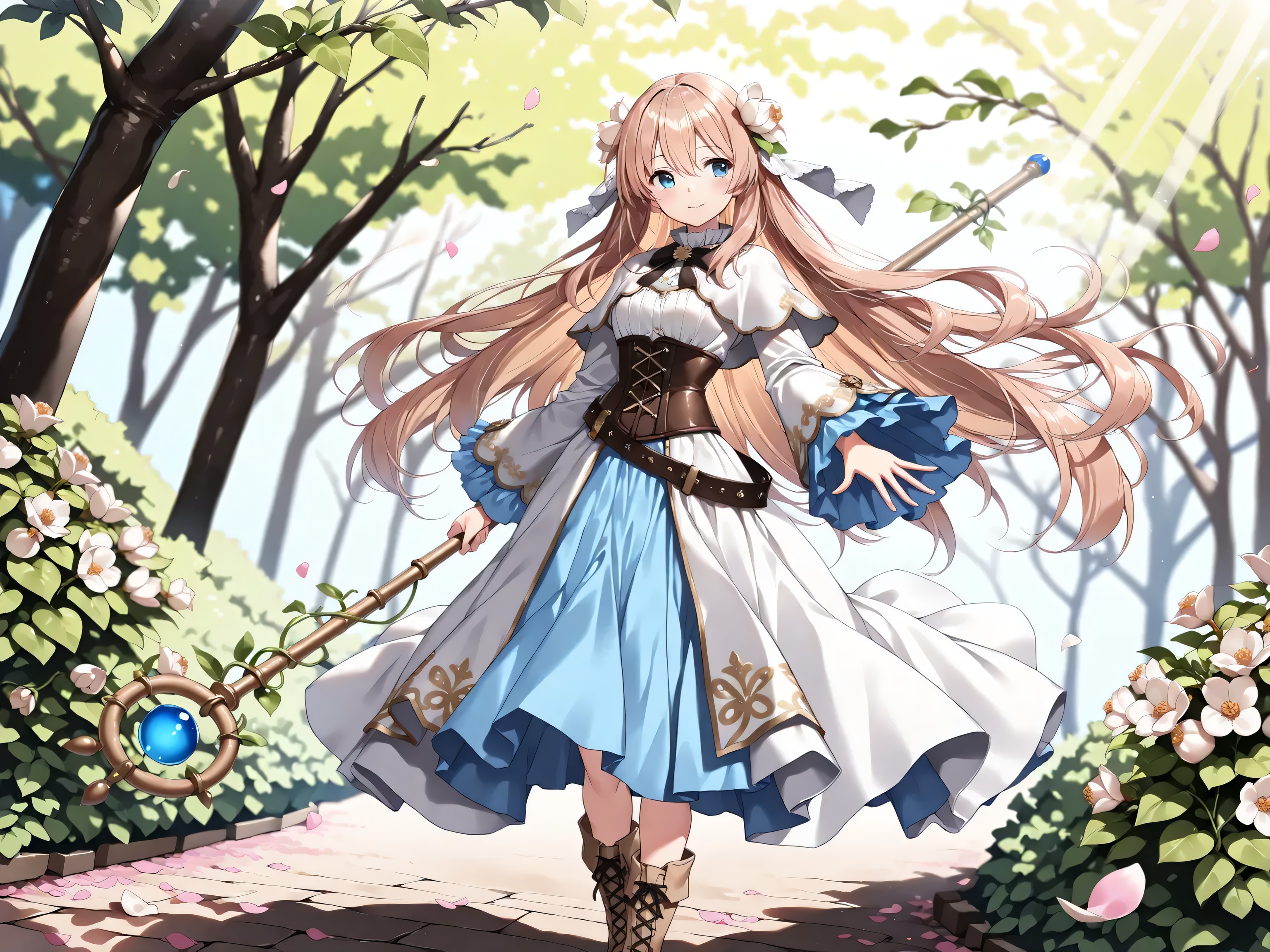 1/8 誕生花 『モクレン』 | の人気AIイラスト・グラビア