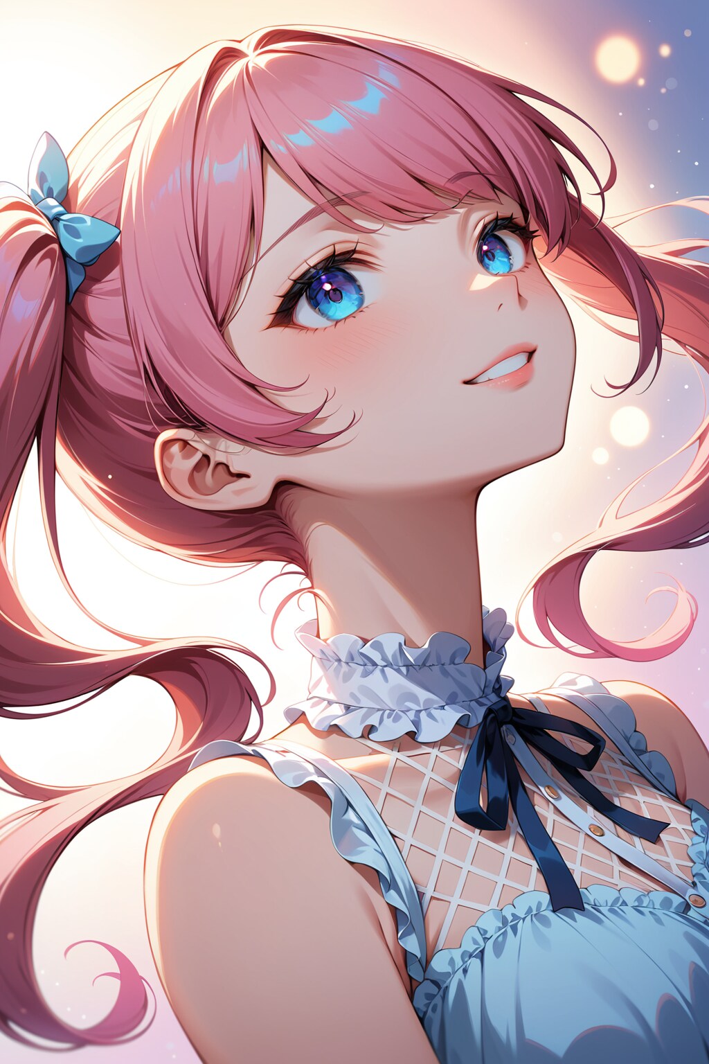 ピンク髪の女の子 | の人気AIイラスト・グラビア