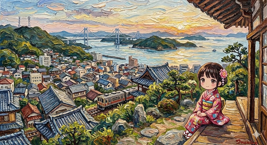 海の見える街44 | の人気AIイラスト・グラビア