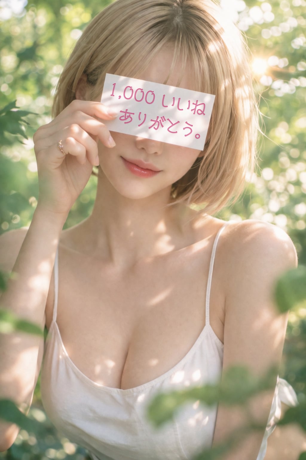 1000 いいね　ありがとうございます。