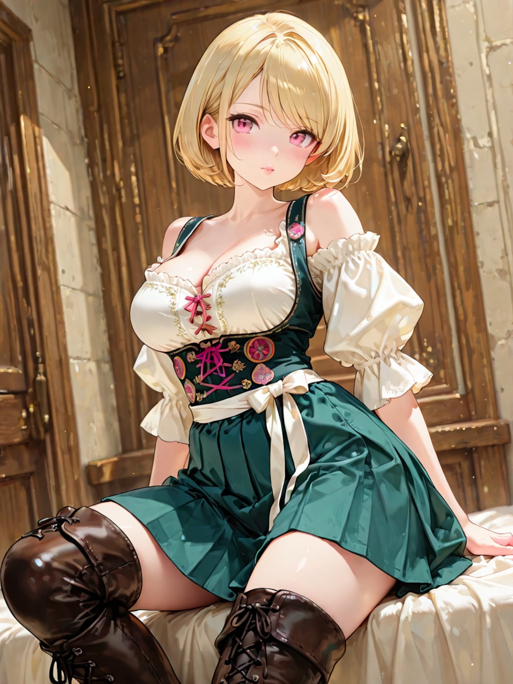 ディアンドル✖️袴（おはよう#187）