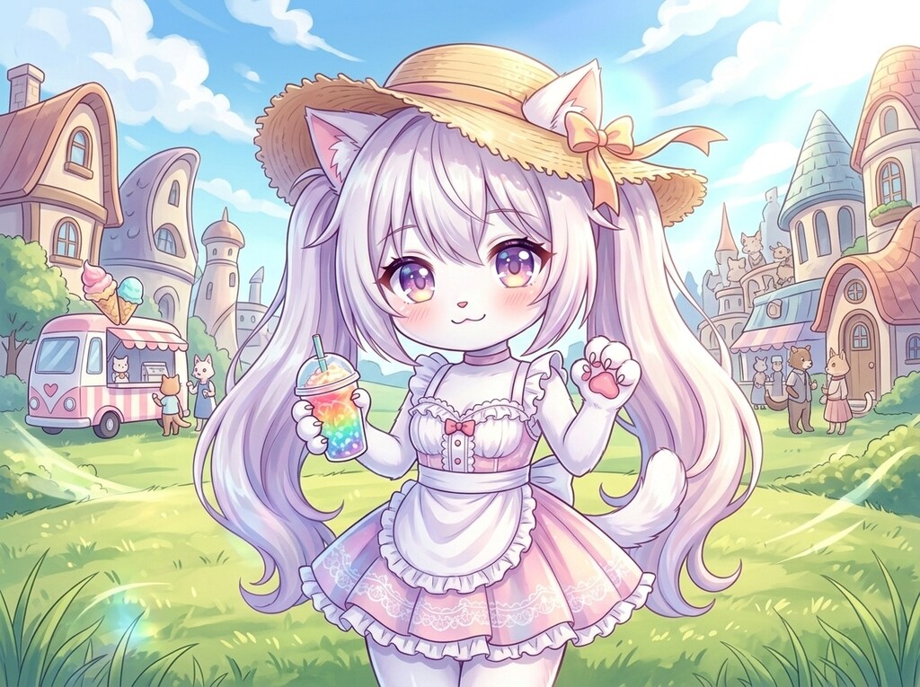 メイドにゃんこ