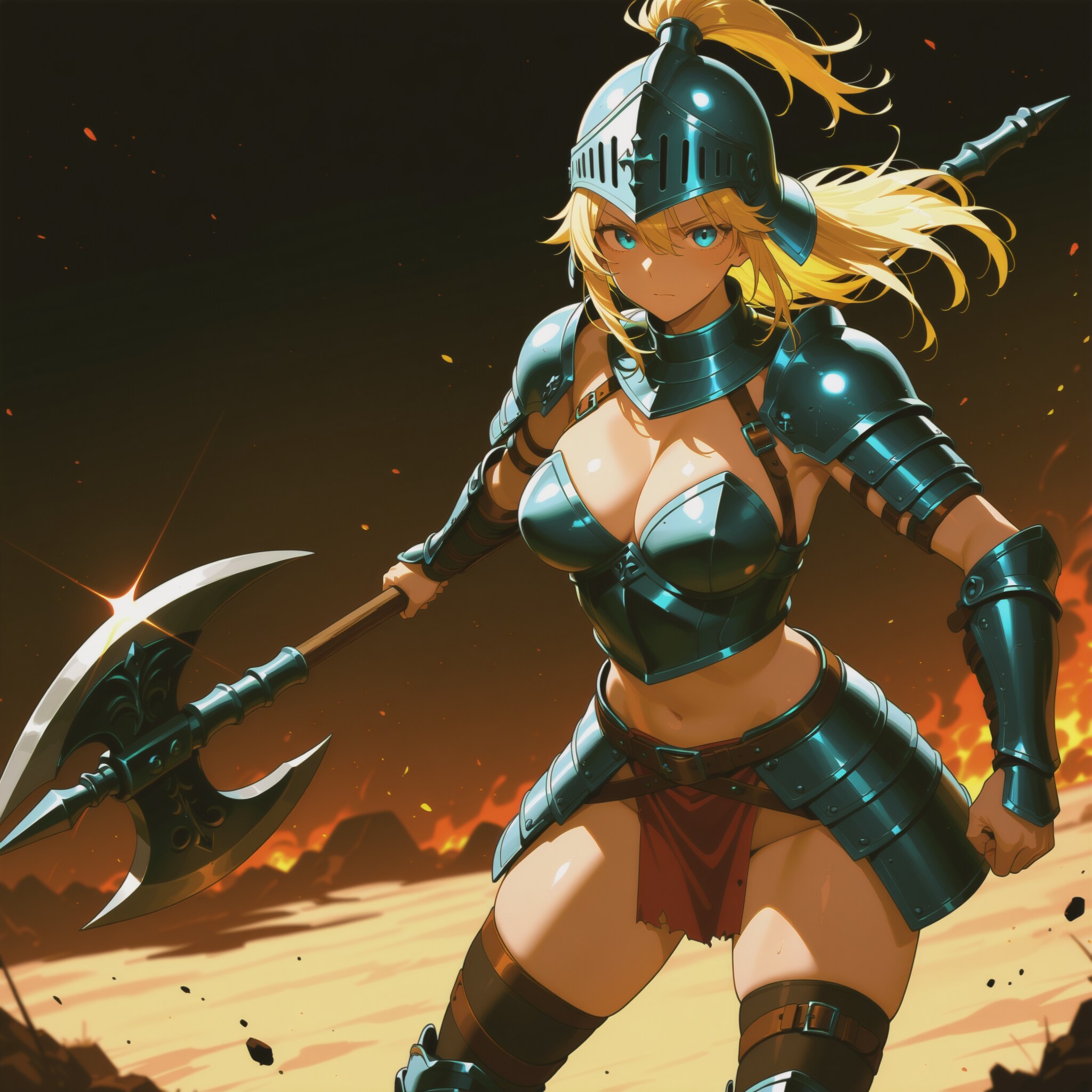 怒れ！女戦士さん！！