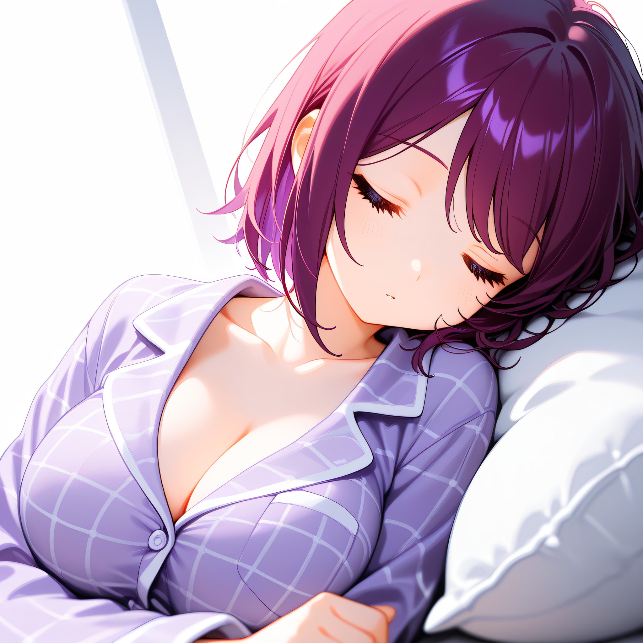 おやすみなさい（挨拶メイドの芽衣ちゃん） | の人気AIイラスト・グラビア