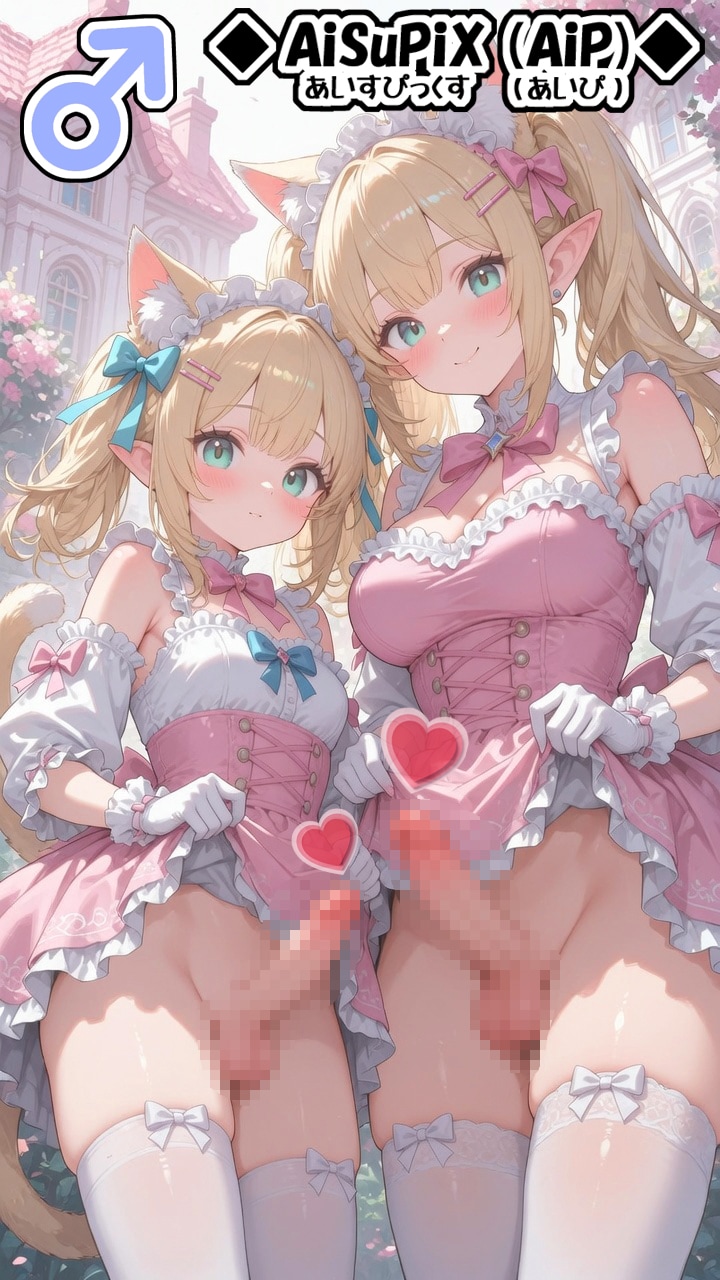 💗【裏】AiSuPix／可愛いエルフのロリータちゃん達💗
