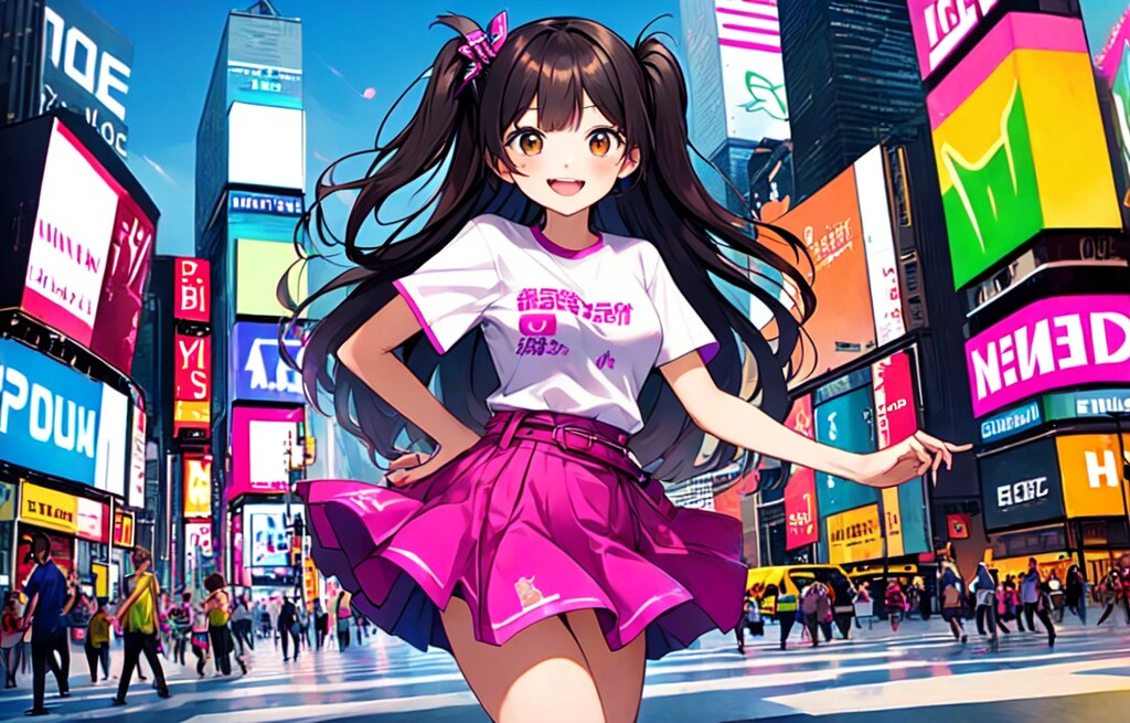 ニューヨークのタイムズスクエアでダンスする、うちの子！！（12枚）