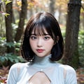紅葉とタートルネック 10枚目