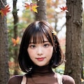 紅葉とタートルネック 7枚目