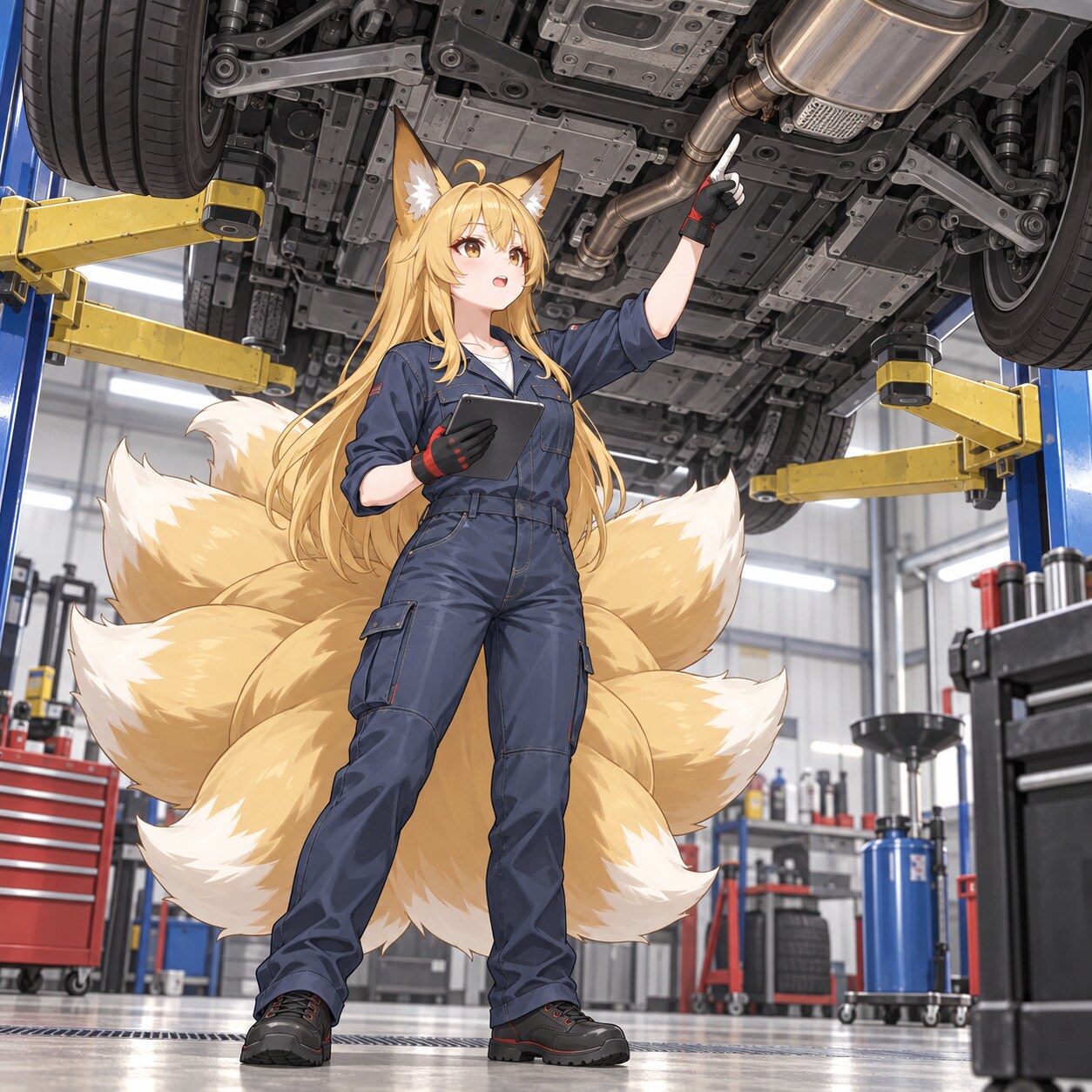 9/10　車点検の日 | の人気AIイラスト・グラビア