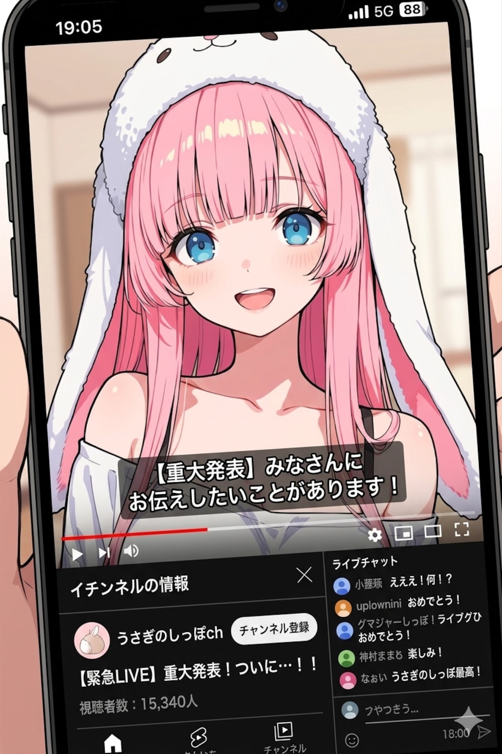 緊急LIVE配信