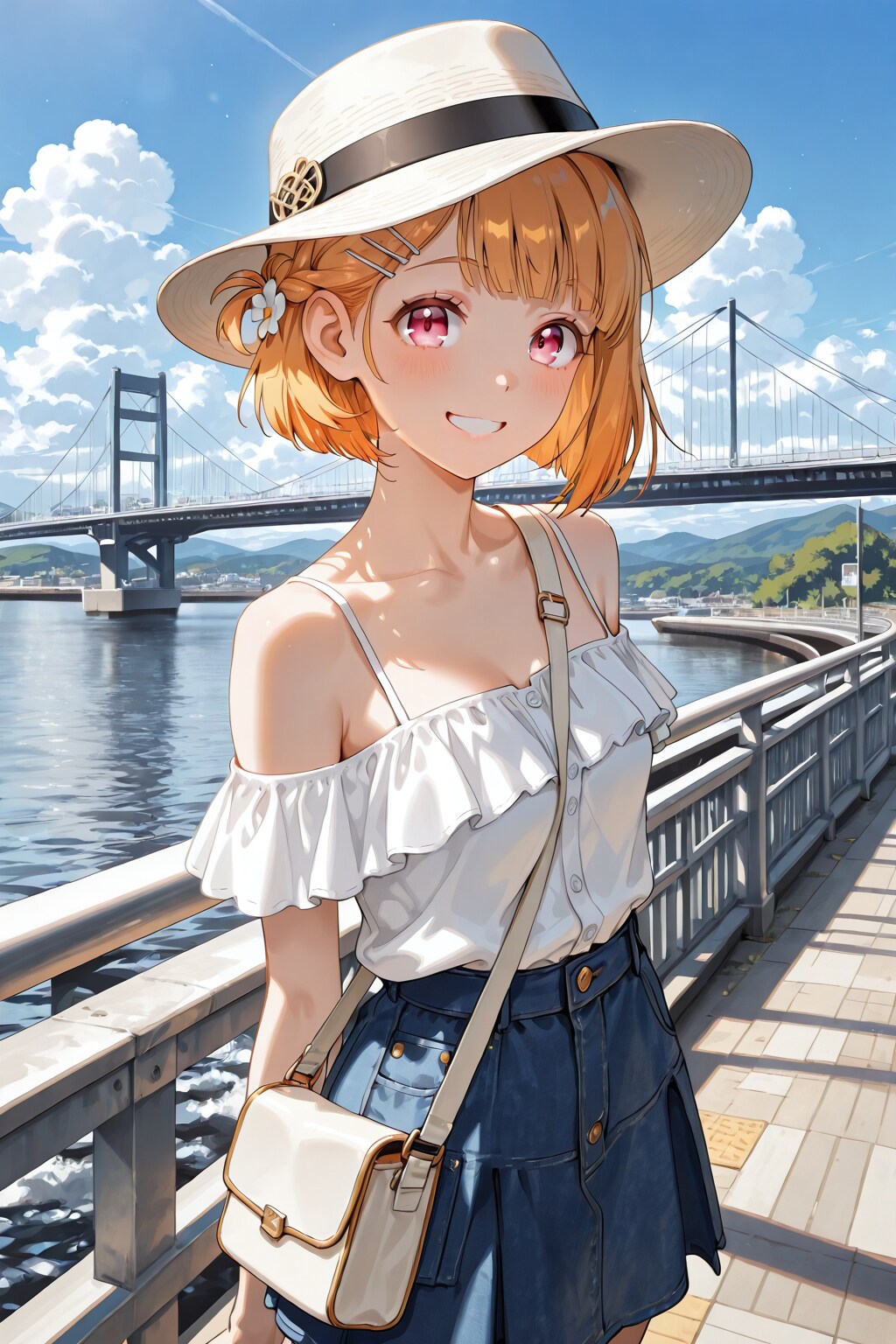 今日はどこへ行こうかなo(^o^)o | の人気AIイラスト・グラビア