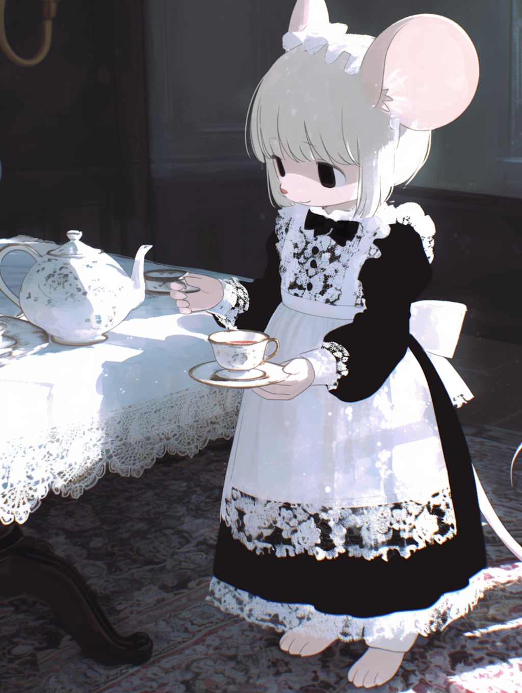 ねずみちゃんのお仕事