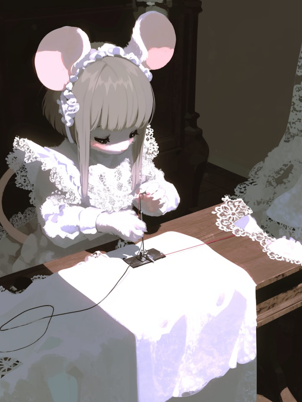 ねずみちゃんのお仕事