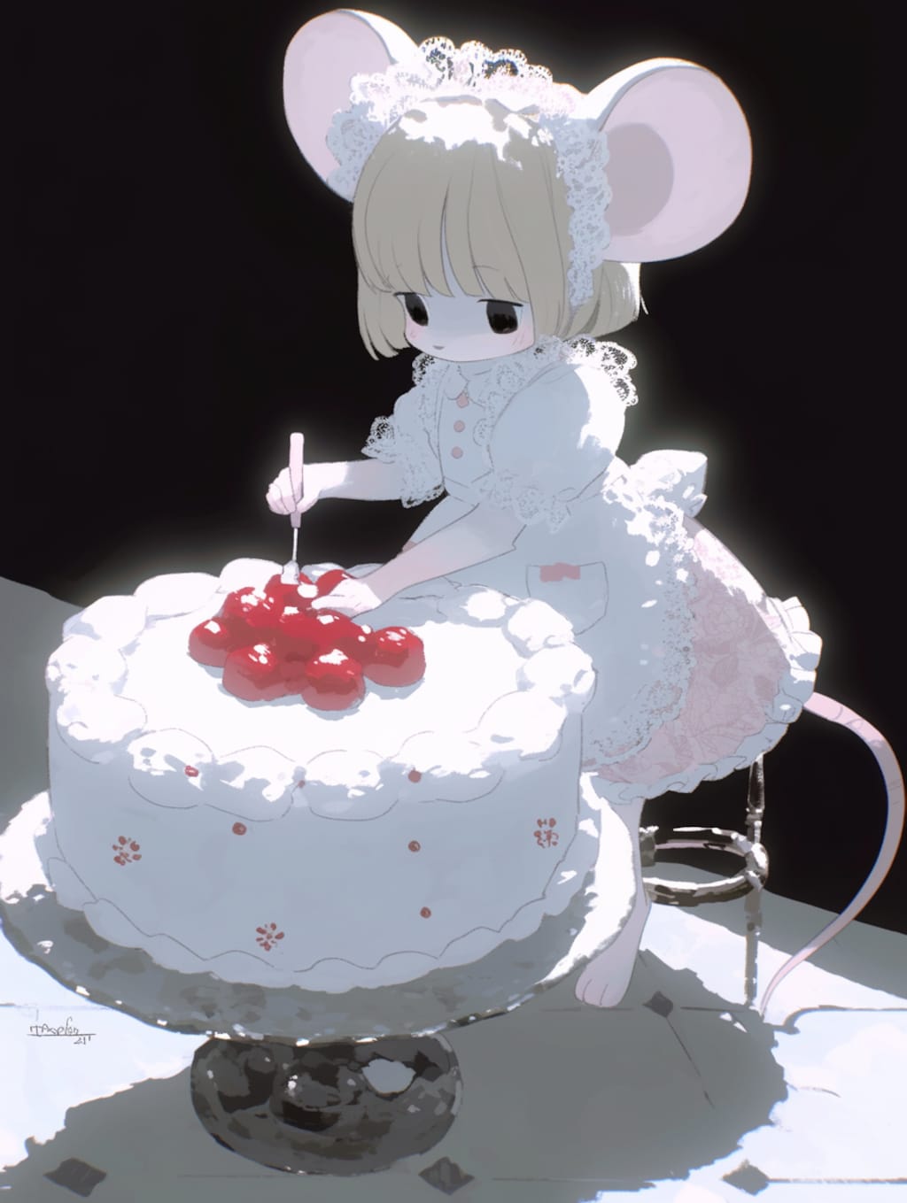 ねずみちゃんのお仕事