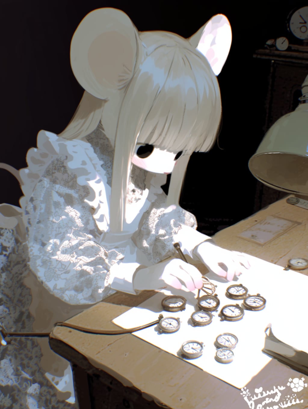 ねずみちゃんのお仕事