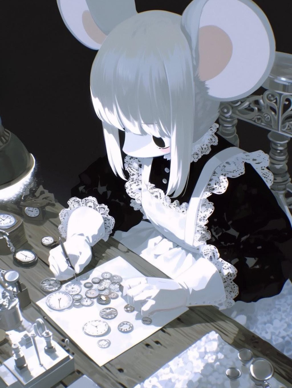 ねずみちゃんのお仕事