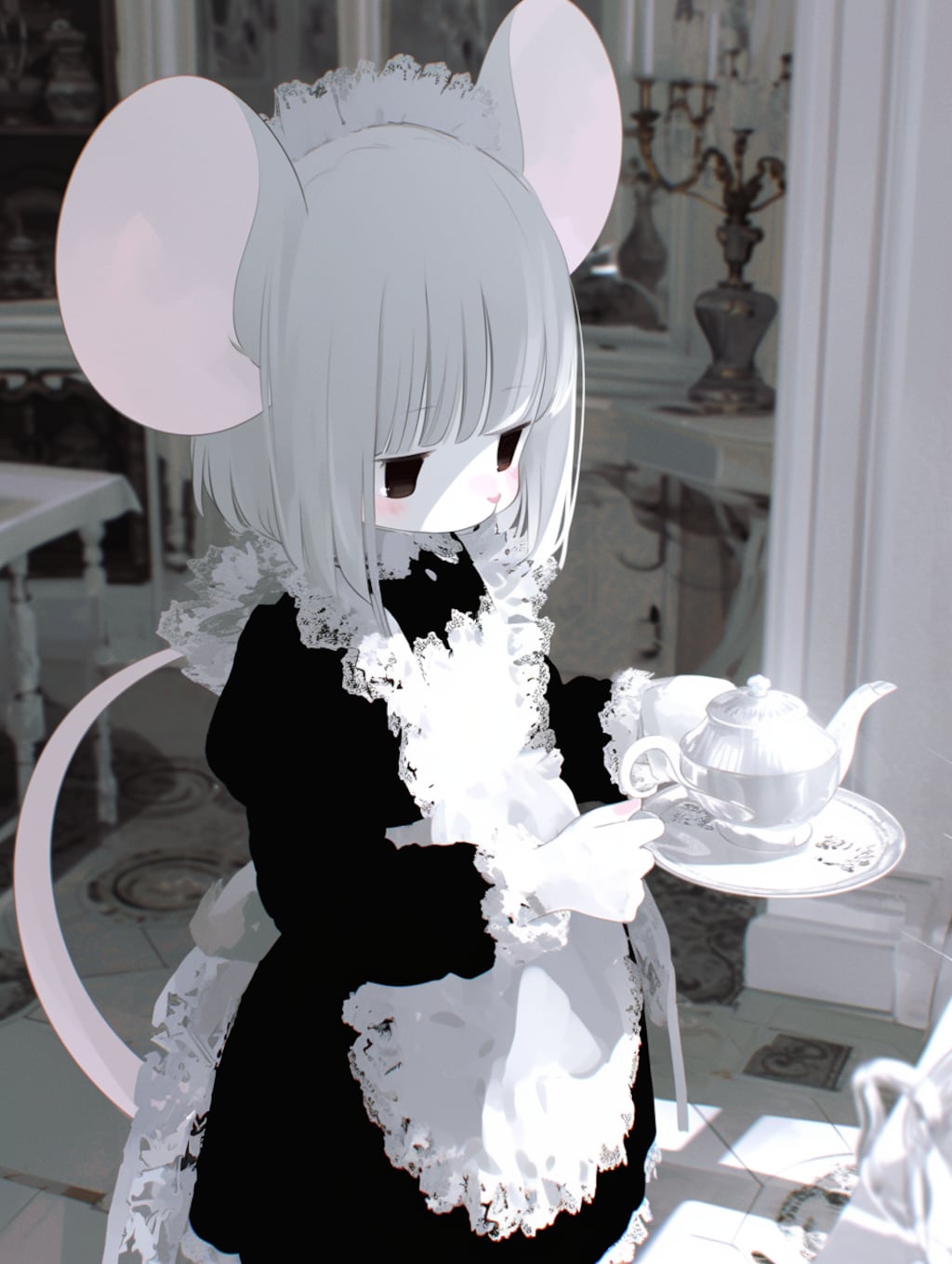 ねずみちゃんのお仕事