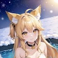 冬の水着うちの子 6枚目
