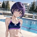 冬の水着うちの子 5枚目