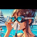 冬の水着うちの子 10枚目