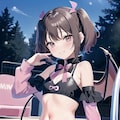 冬の水着うちの子 2枚目