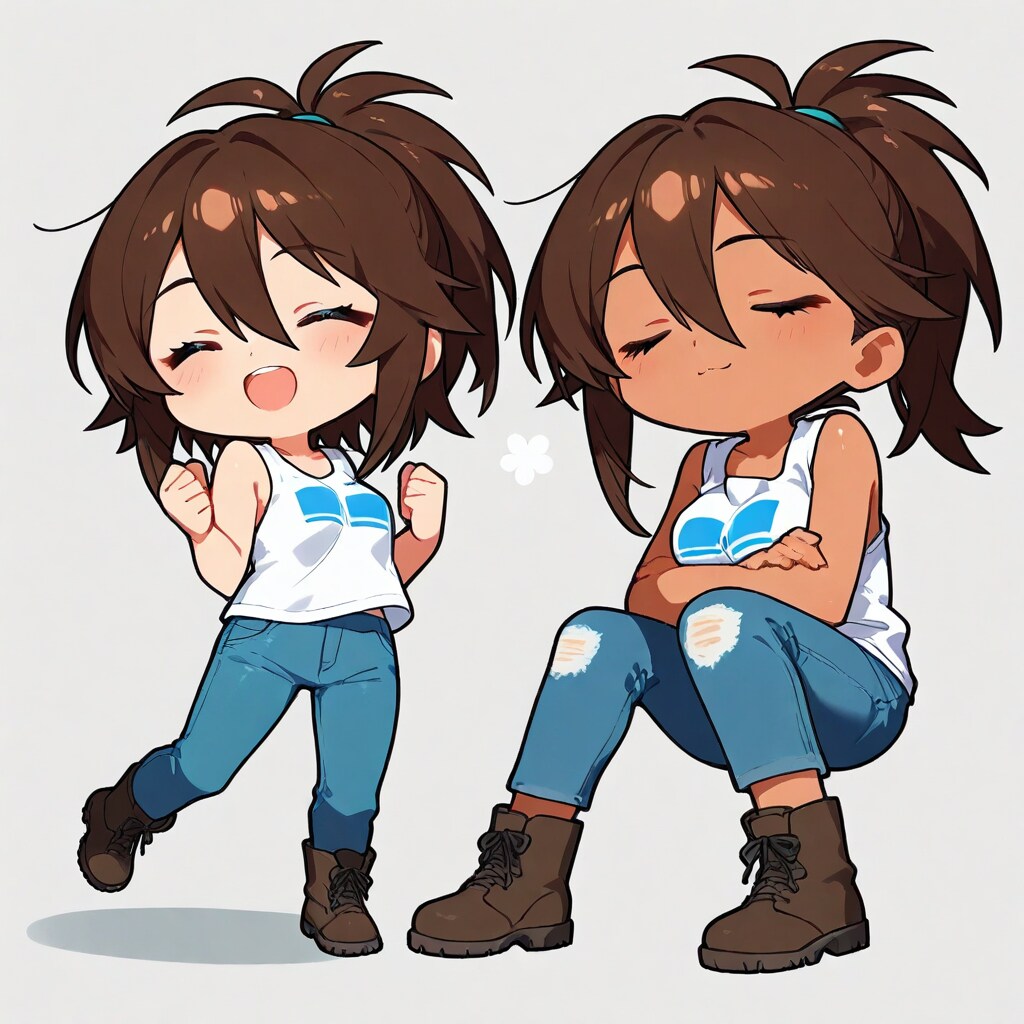 BUTTERでちびキャラのウチの娘①