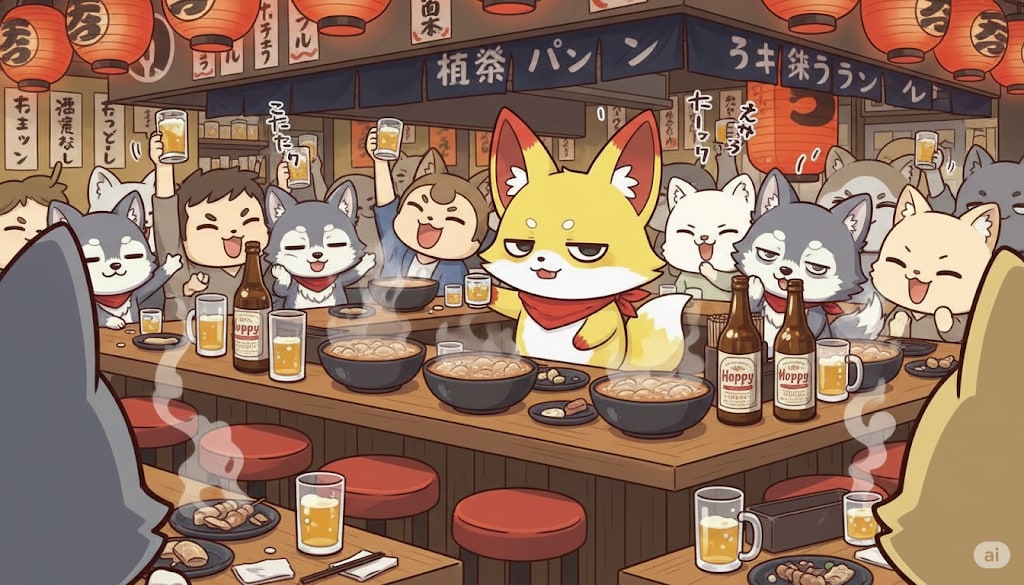 【狐狼のだれやめ】ホッピーのアイデンティティ