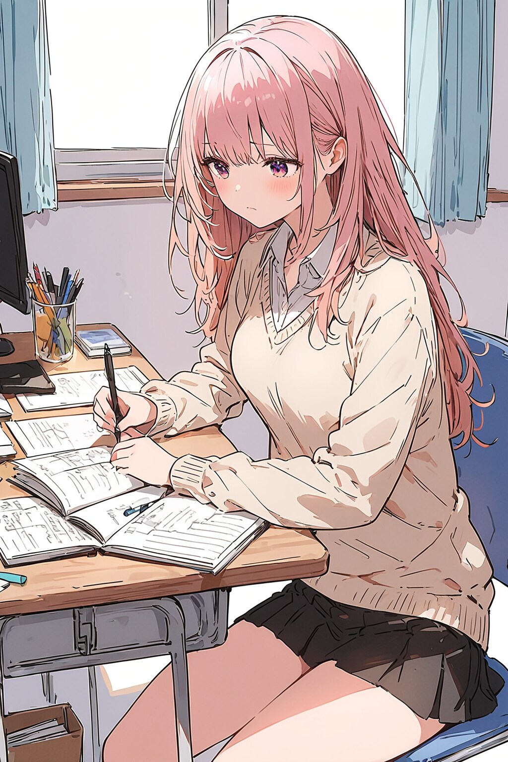 あのことが気になって、勉強に手がつかない...。