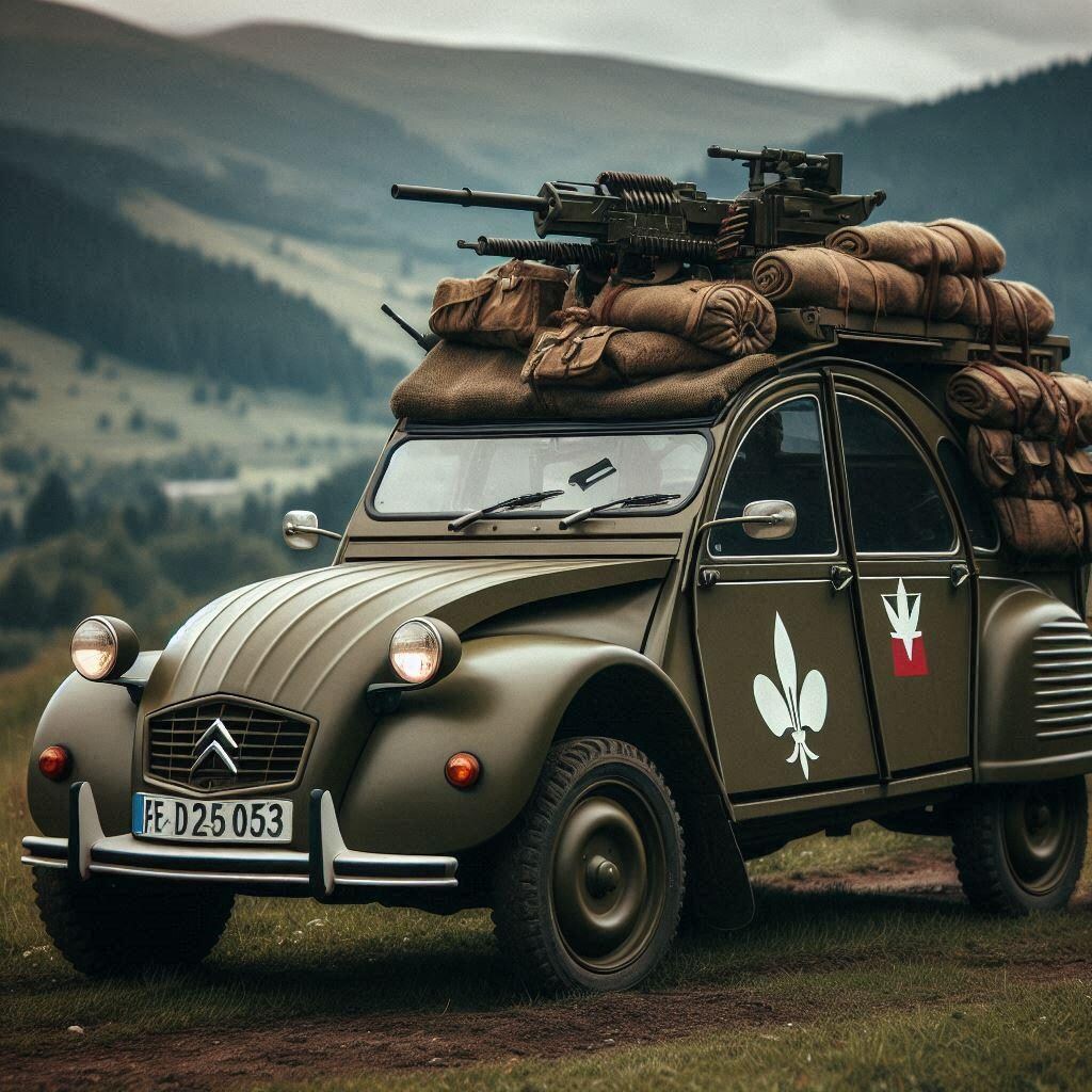 シトロエン2CV軍用車