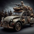 シトロエン2CV軍用車 4枚目