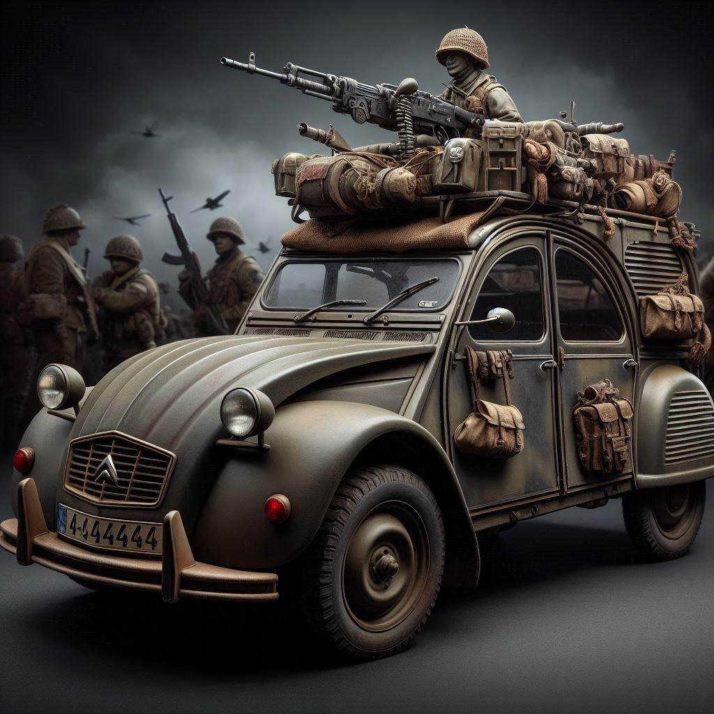 シトロエン2CV軍用車