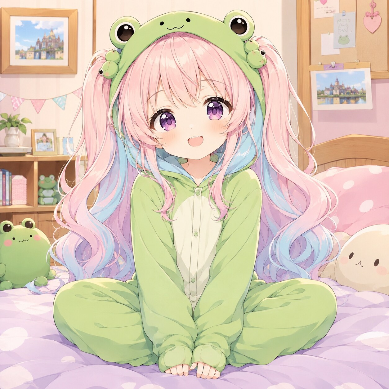 かえるパジャマ