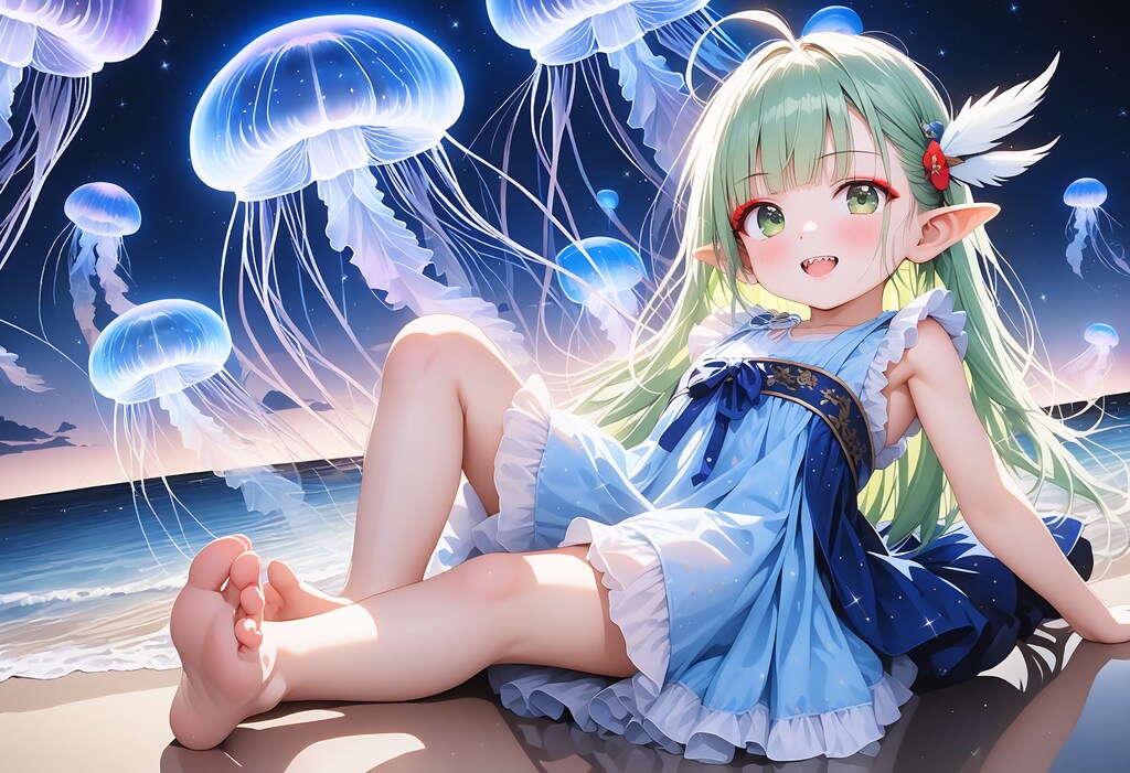 美少女怪人⭐︎ミズクラゲ女さん