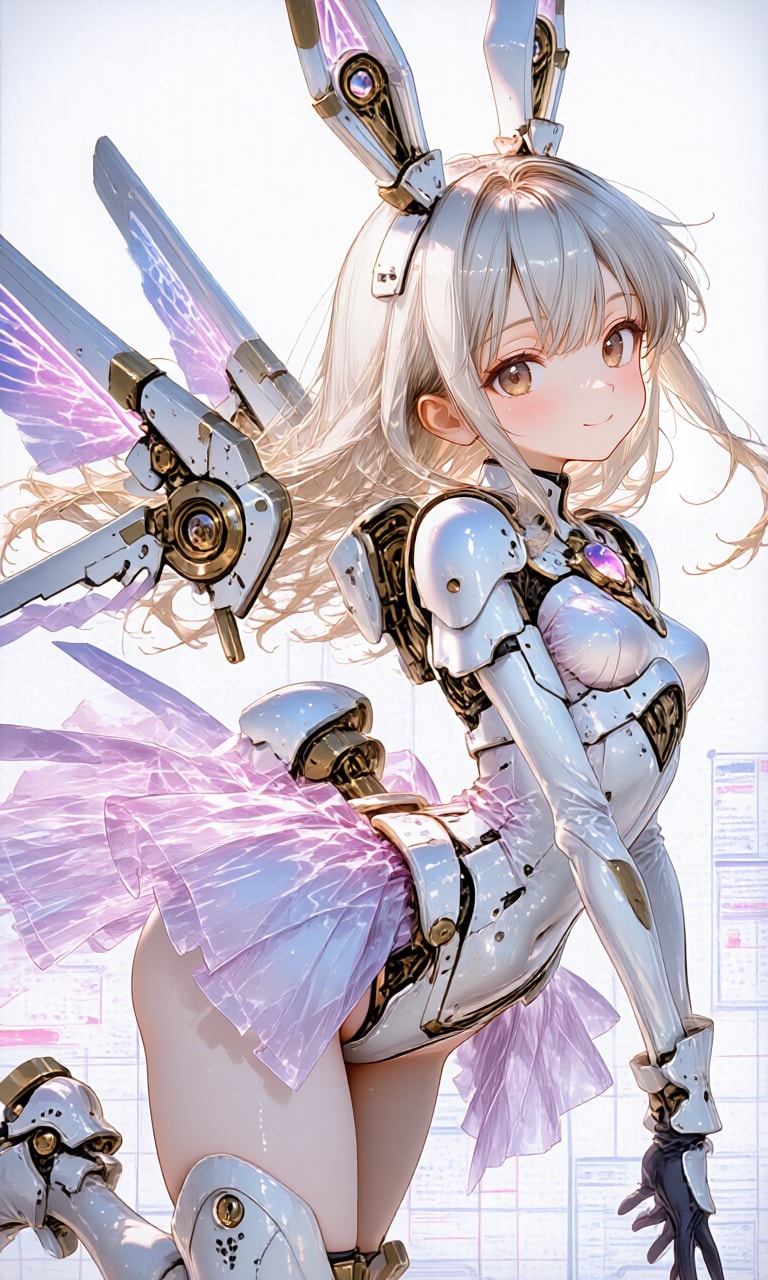 うさみみパワードスーツ 2 | の人気AIイラスト・グラビア