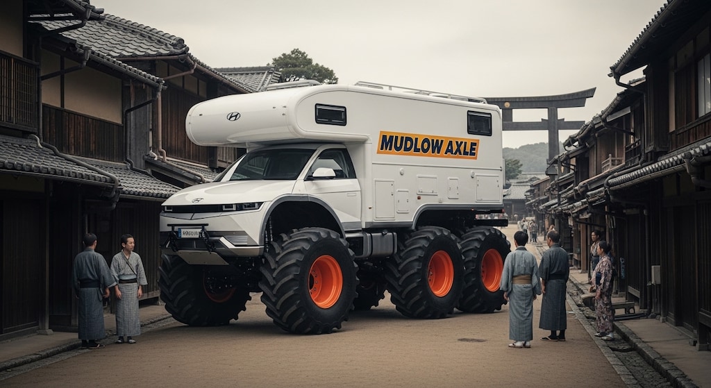 アイオニック5キャンピングカーモンスター