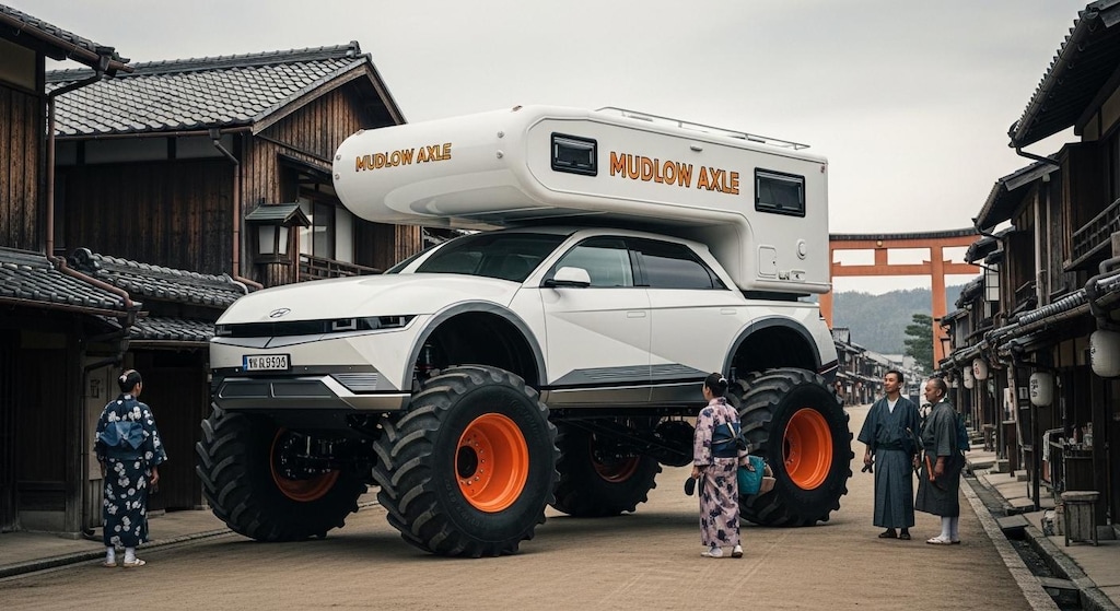 アイオニック5キャンピングカーモンスター