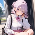 (864HQ)銀髪ちゃんブラウス 4枚目
