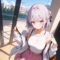 (864HQ)銀髪ちゃんブラウス 2枚目