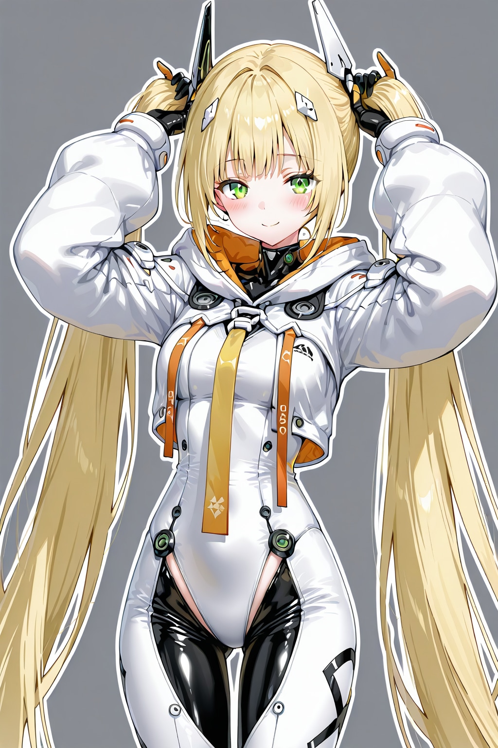 手ツインテQILINちゃん
