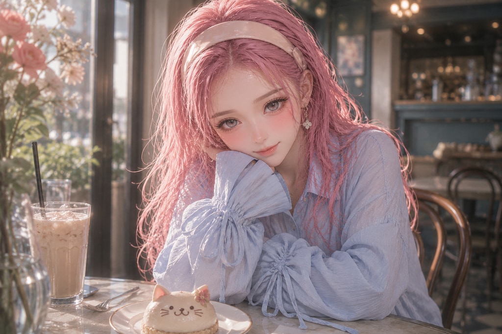落果ちゃんは、この萌え袖の中に、本音を隠した。